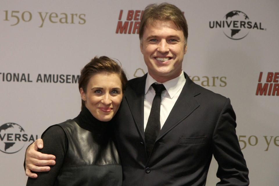 Vicky McClure and her husband Jonny Owen (PA Archive)