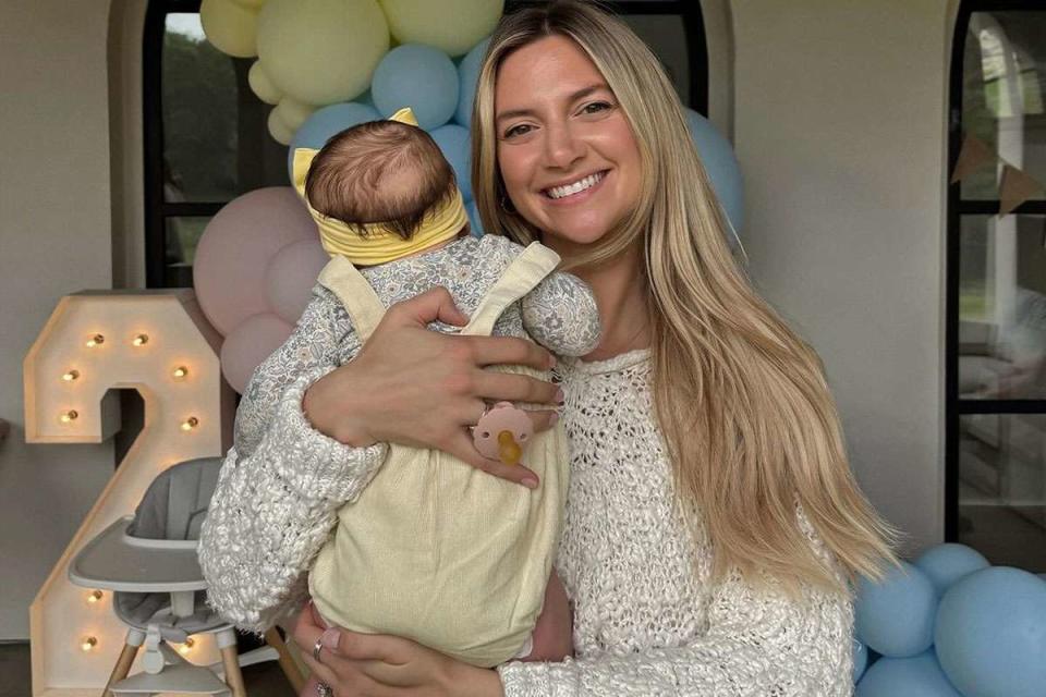 <p>Allison Kuch/Instagram</p> Allison Kuch with her daughter Scottie Bee