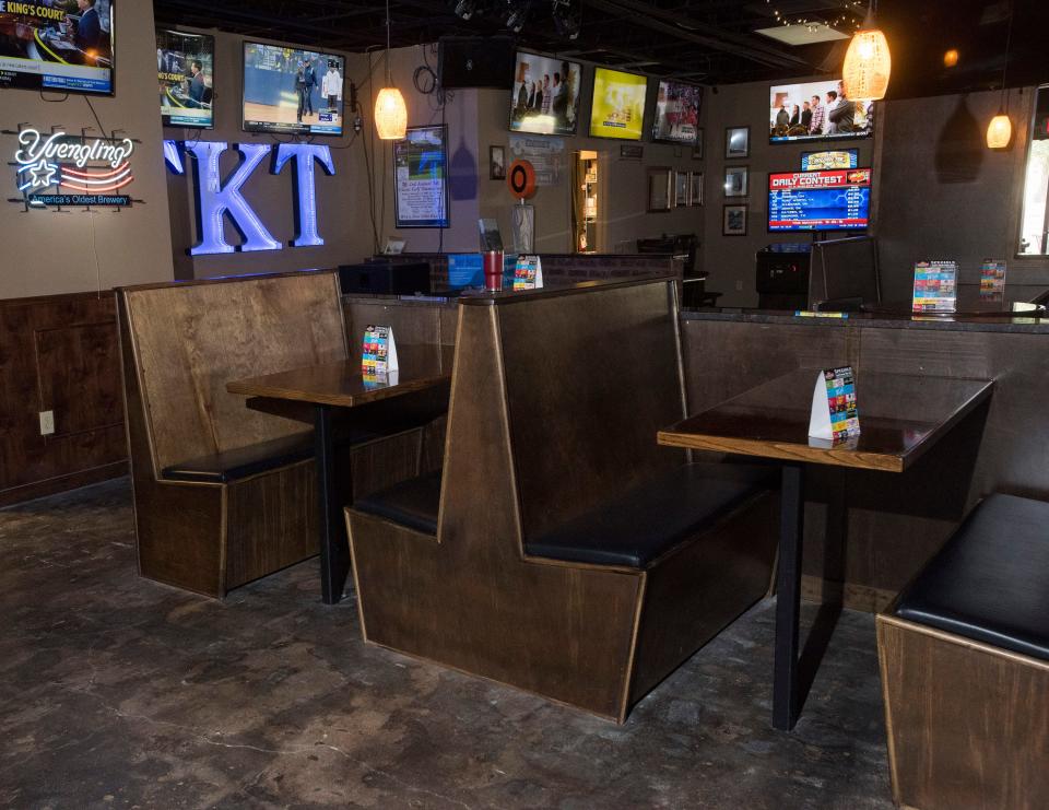 The Ticket Sports Bar on Davis Hwy is now serving a fast-casual food menu from a food truck while the in-house kitchen is under construction on Monday, May 20, 2019.