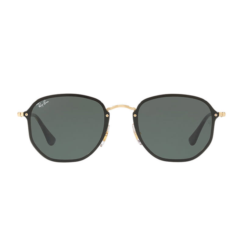 <a rel="nofollow noopener" href="http://rstyle.me/n/cps3j8jduw" target="_blank" data-ylk="slk:Blaze Hexagonal Flat Lens Sunglasses, Ray-Ban, $170;elm:context_link;itc:0;sec:content-canvas" class="link ">Blaze Hexagonal Flat Lens Sunglasses, Ray-Ban, $170</a>