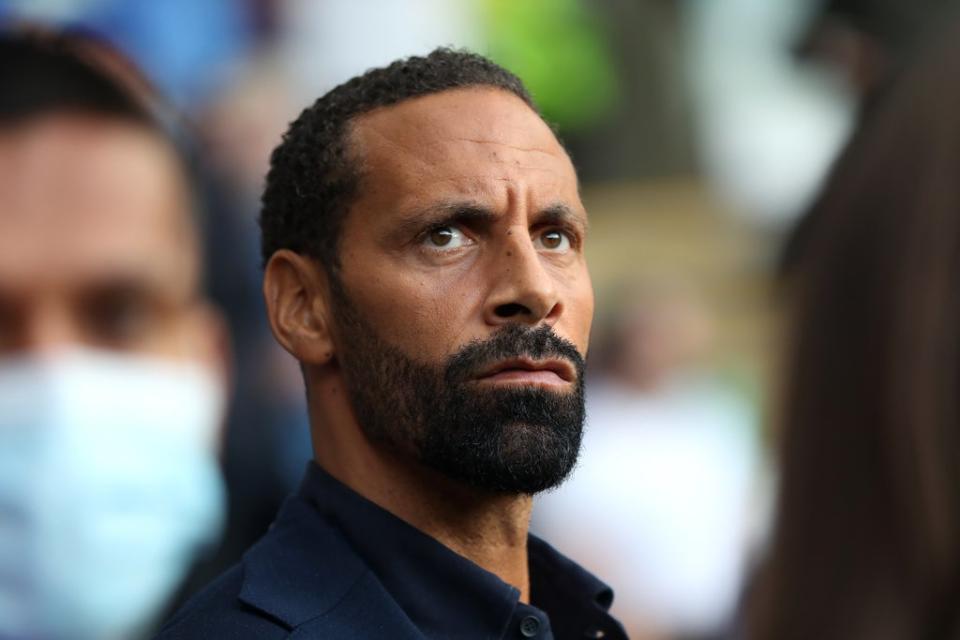 Former England defender Rio Ferdinand was racially abused after the Euro 2020 final (Niall Carson/PA) (PA Archive)