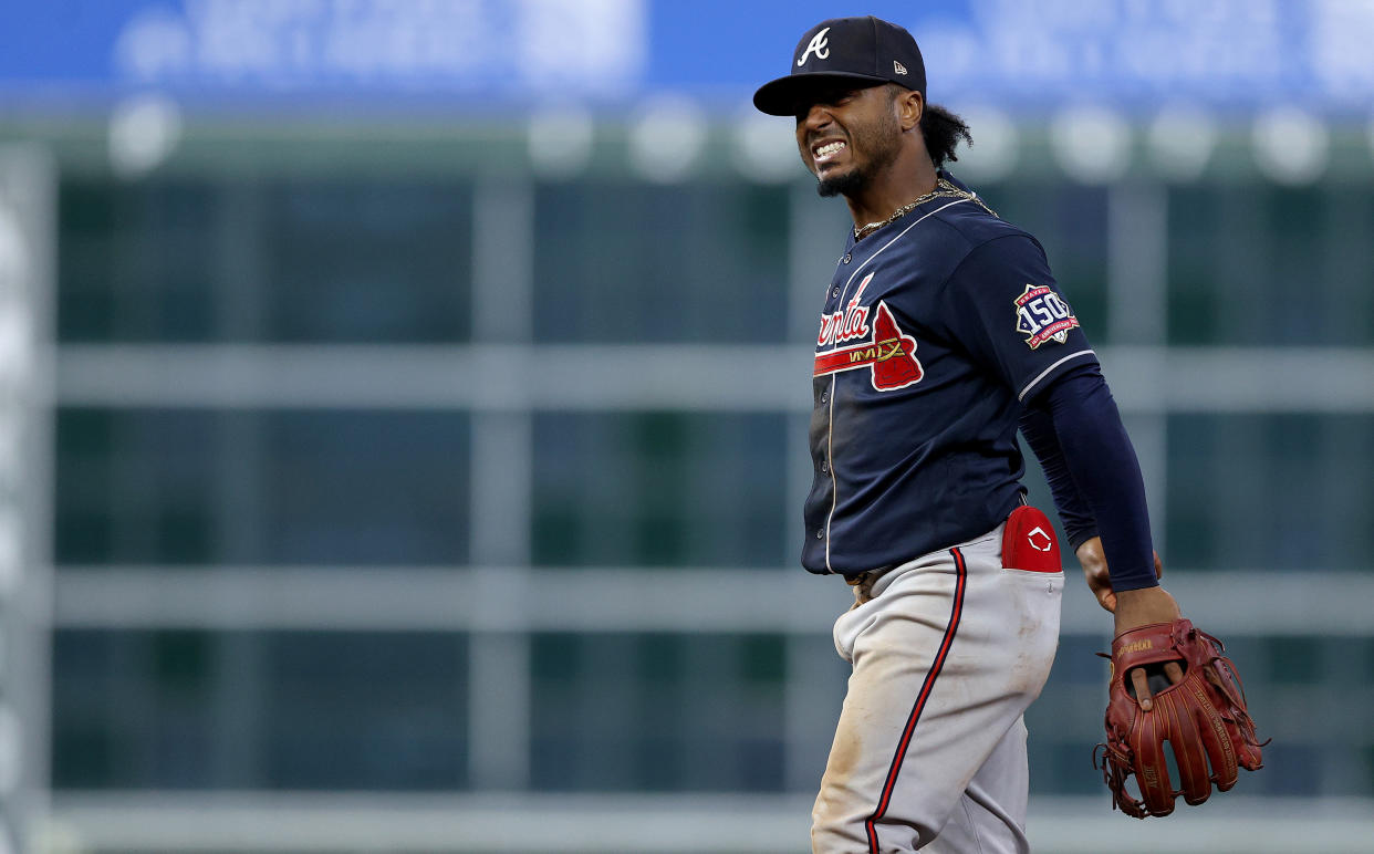 Ozzie Albies of the Braves.