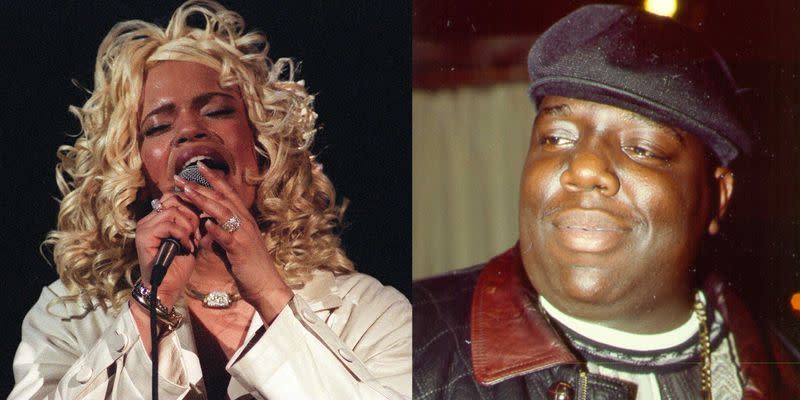 1994: Faith Evans and Notorious B.I.G.