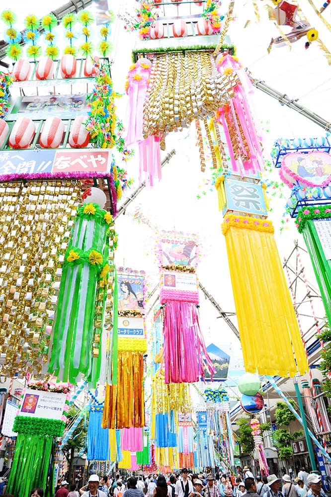 湘南平塚七夕祭（Photo by Atsushi Tomura, Image Source : Getty Editorial）