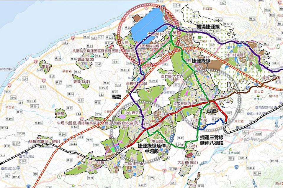 有序發展桃市府推城市空間革新，兩區域將成轉型契機。（新聞處提供）