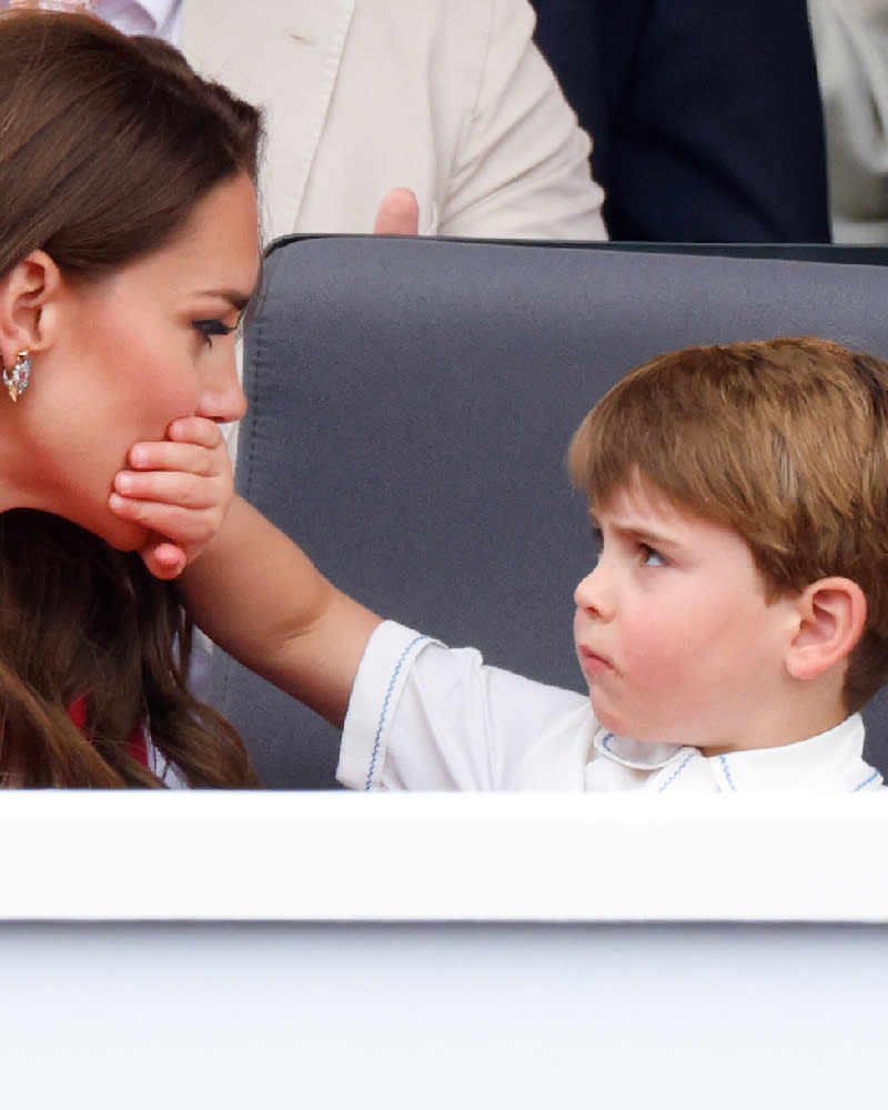 5. Cheeky Prince Louis tells his mum to be quiet