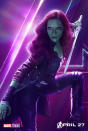 <p>Zoe Saldana is one of Thanos’s adopted daughters with a score to settle. (Photo: Marvel Studios) </p>