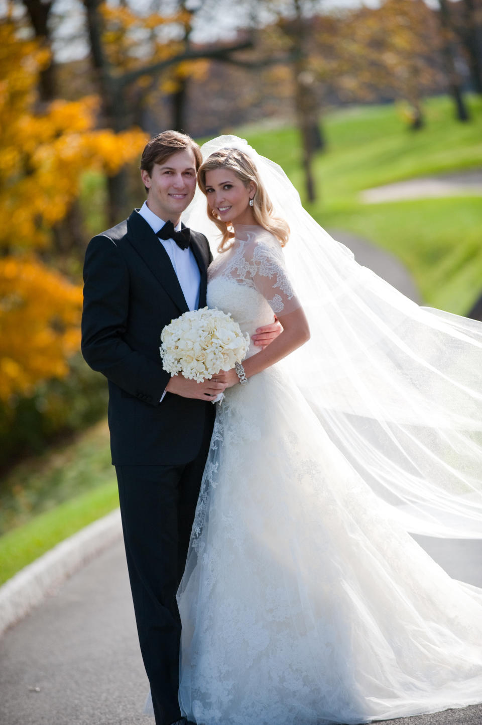 Ivanka Trump and Jared Kushner celebrated their 10-year wedding anniversary on Oct. 25, 2019. Pictured here in 2009. (Photo: Brian Marcus/Fred Marcus Photography via Getty Images)