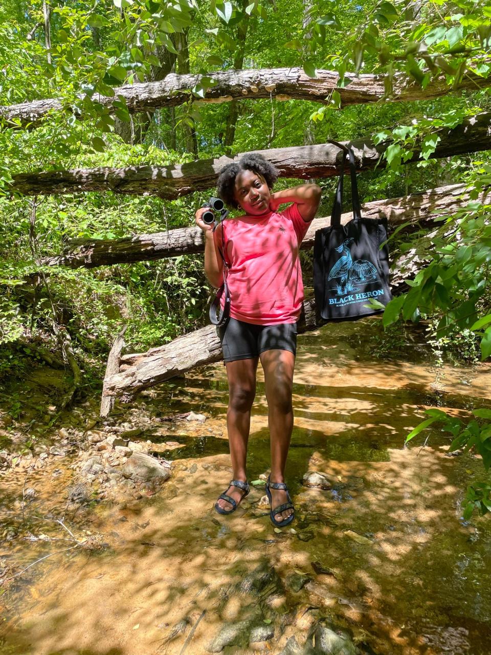 Chelsea Connor, a graduate student and herpetologist at Clemson University, helps organize Black Birders Week. Connor has personally dealt with racism as she pursued an education and career in the sciences.
