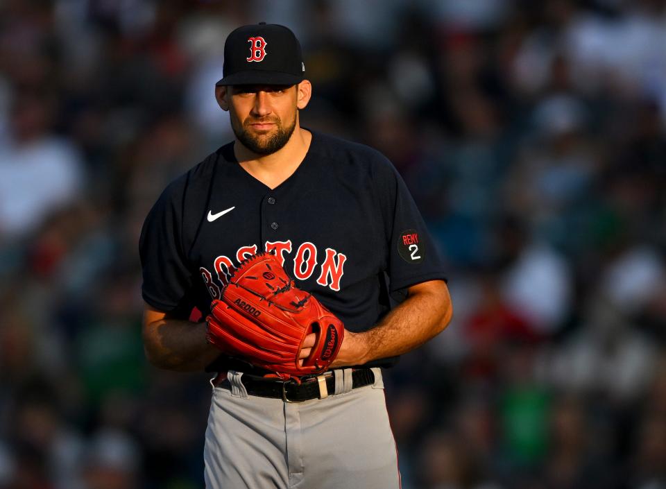 Nathan Eovaldi was an All-Star for the first time in 2021.