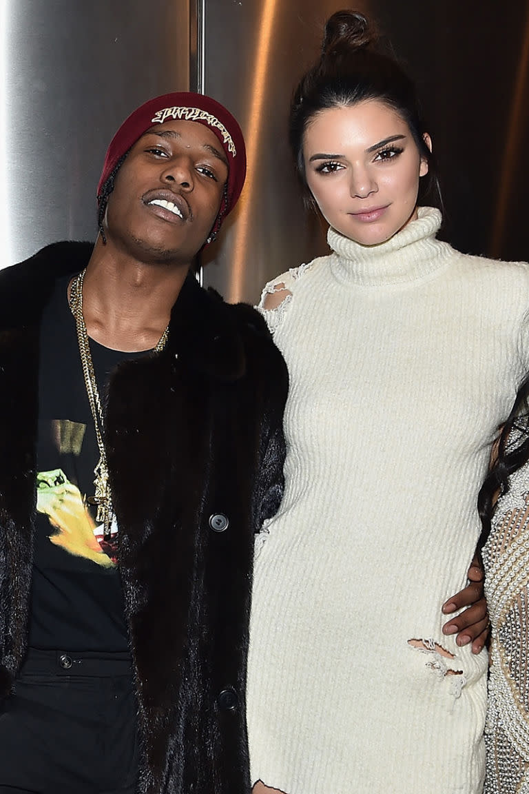 A$AP Rocky and Kendall Jenner