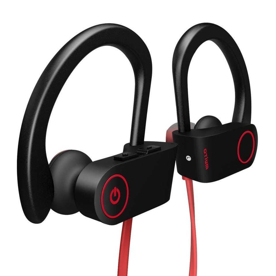 They're sweat-proof and wireless, too.&nbsp;<br /><strong>Price: <a href="https://www.amazon.com/Headphones-Otium-Waterproof-Sweatproof-Cancelling/dp/B018APC4LE/" target="_blank">$20</a></strong>