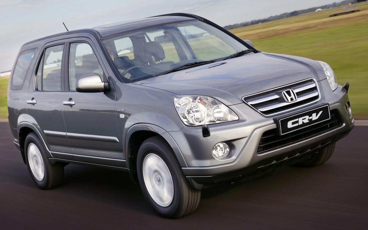  All-rounder: second-generation Honda CR-Vs are reliable and offer four-wheel drive