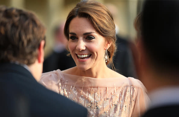 Kate Middleton wore a repeat outfit and looked the glammest