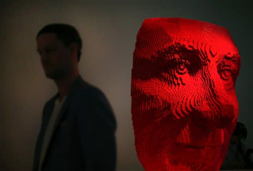 Exposición "The Art of The Brick", de Nathan Sawaya, en Singapur. / Foto: AP