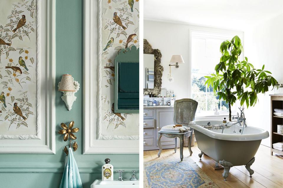 Photo credit: L: Annie Sloan, R: Rachel Whiting | Country Living