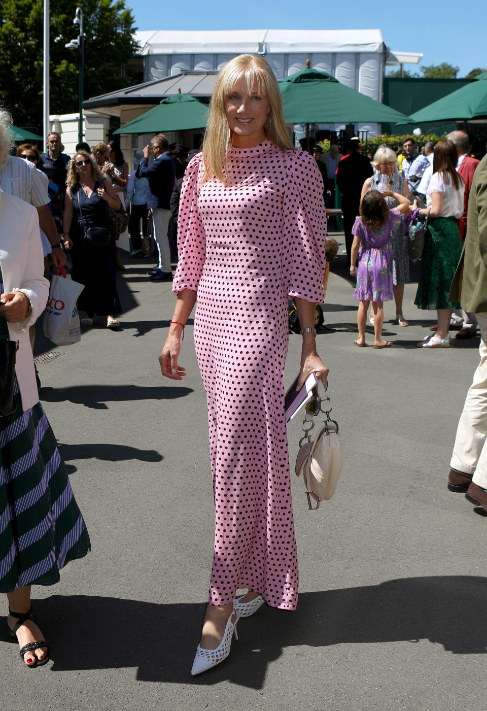 Day four of Wimbledon 2019: Joely Richardson