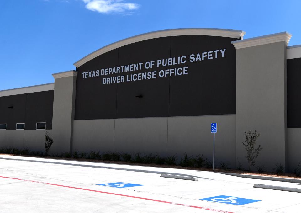 The newly-opened Texas Department of Public Safety’s driver’s license office in north Abilene.