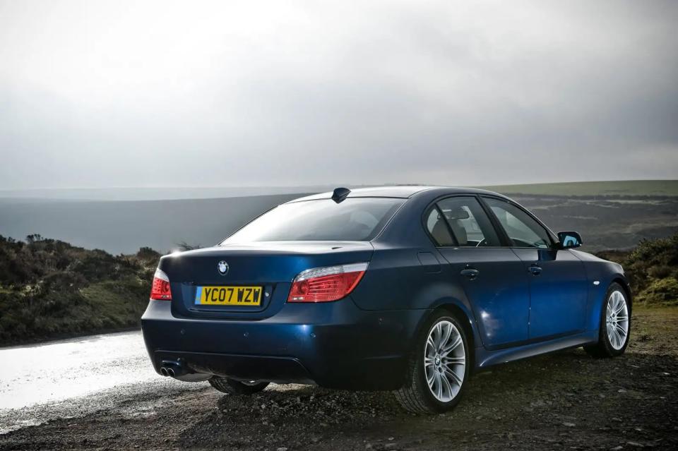 <p>In the early 2000s BMW design language was undergoing a major change in direction and the brand-new 5 Series didn’t look anything like the outgoing one. Critics said that the E60 looked too heavy and too rounded, and hated the front lights because they stretched too far around the side of the car.</p><p>But BMW read the times correctly as all cars were about to get larger. Building a weightier-feeling 5 Series allowed BMW to remain relevant. The E60 <strong>still looks modern</strong> and still has some of the best rear lights in the business.</p>