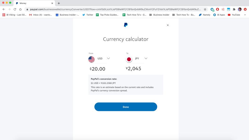 how to use paypal currency 3