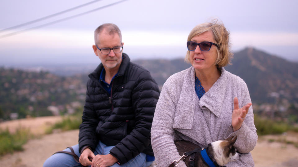 Chris Buck with sound editor and wife Shelley Buck. Image: Walt Disney Animation Studios