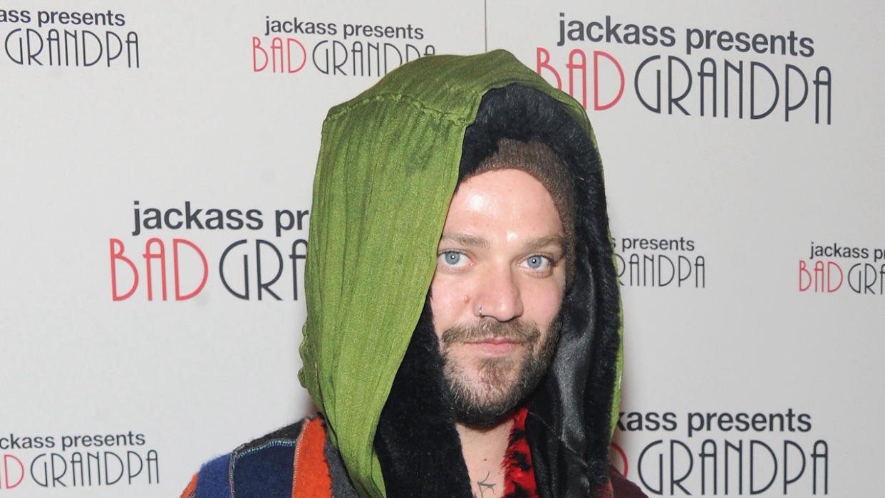  Bam Margera at the premiere of Bad Grandpa in 2013 