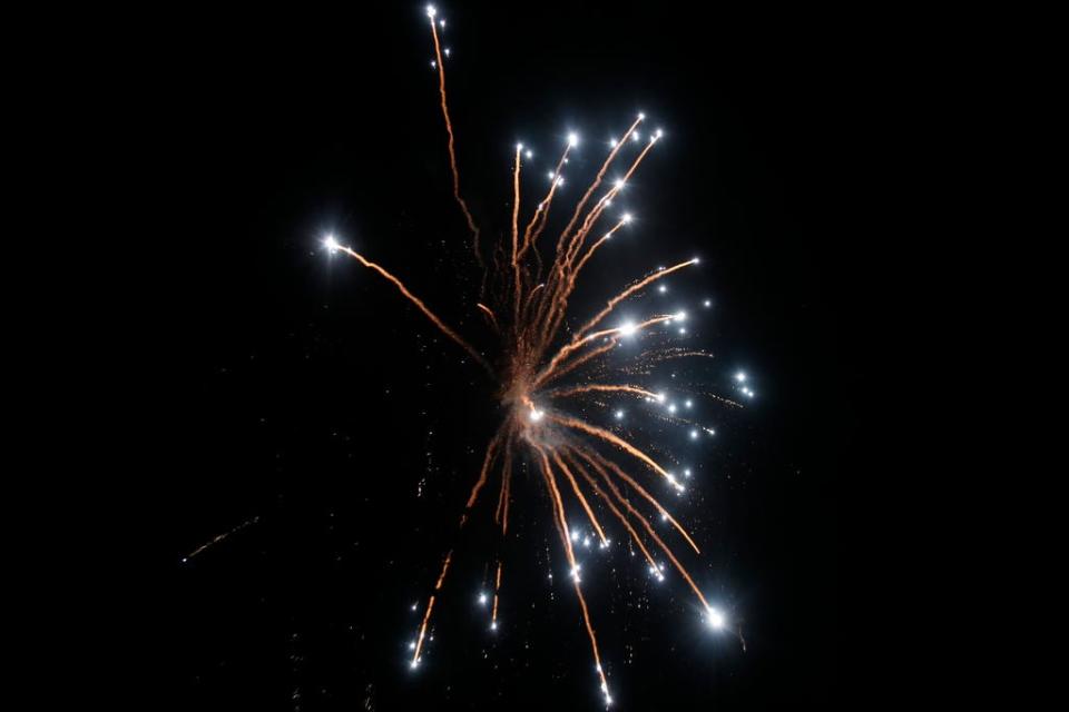 Palm Springs Power baseball hosted Independence Day festivities at Palm Springs Stadium on Fourth of July 2019 with baseball and fireworks.