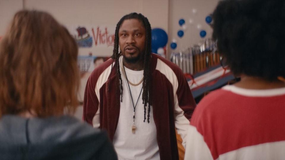 Marshawn Lynch in “Bottoms” (Tram Kolluri, MGM)