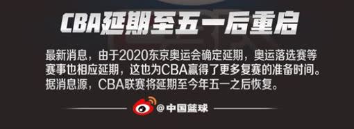 CBA傳復賽受阻，將再度延期。（圖／翻攝自《新浪體育》）