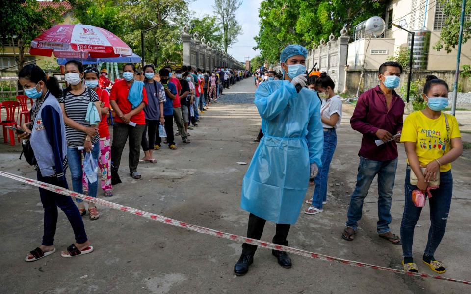 Covid vaccines - TANG CHHIN SOTHY/AFP