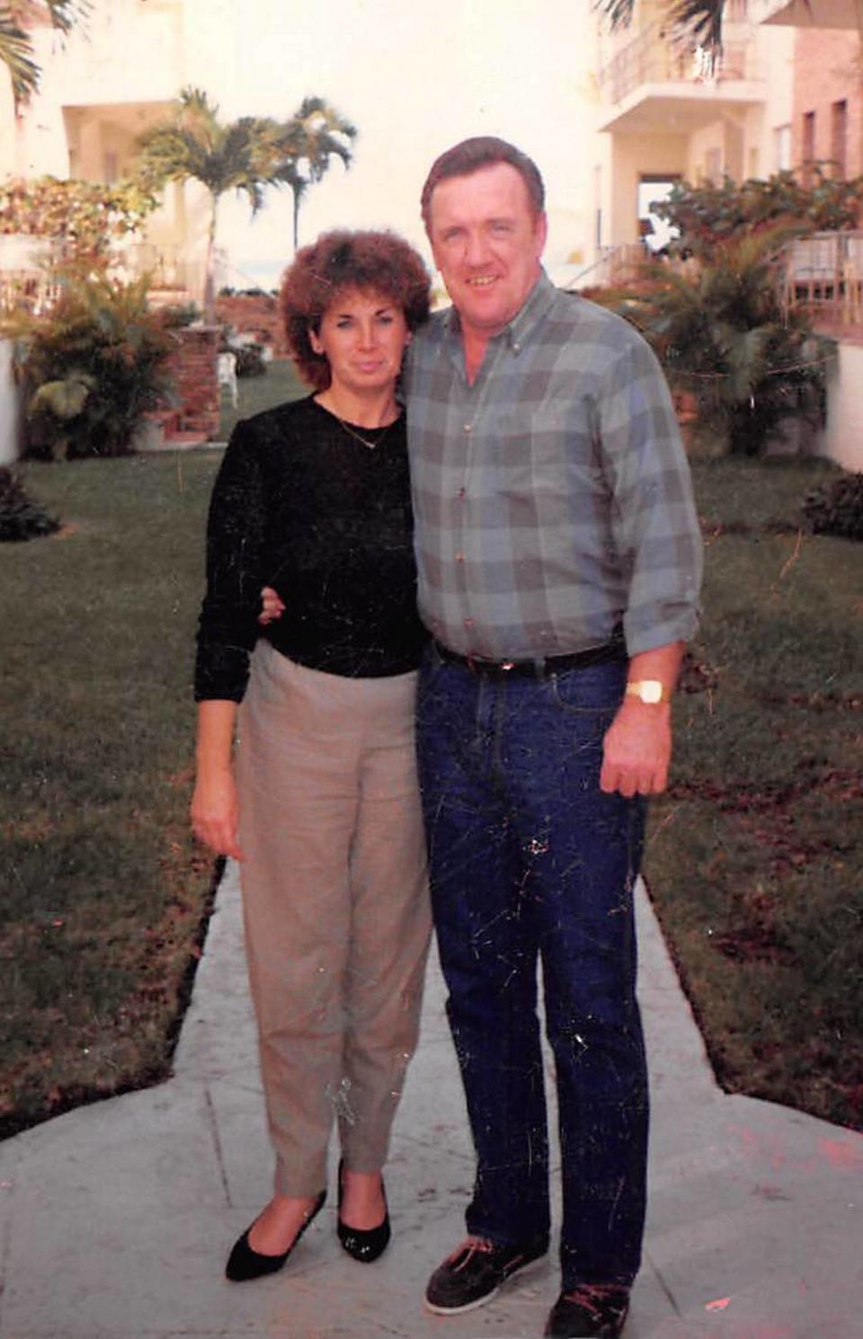 James “Jim” McHugh and Diane Snyder in undated photo. McHugh died in 2009 from COPD.