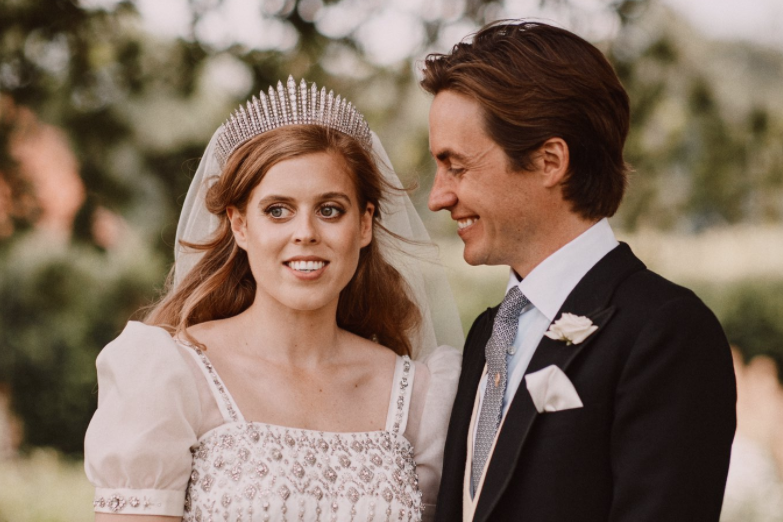 Princess Beatrice married Edoardo Mapelli Mozzi last month (Benjamin Wheeler/Buckingham Palace)