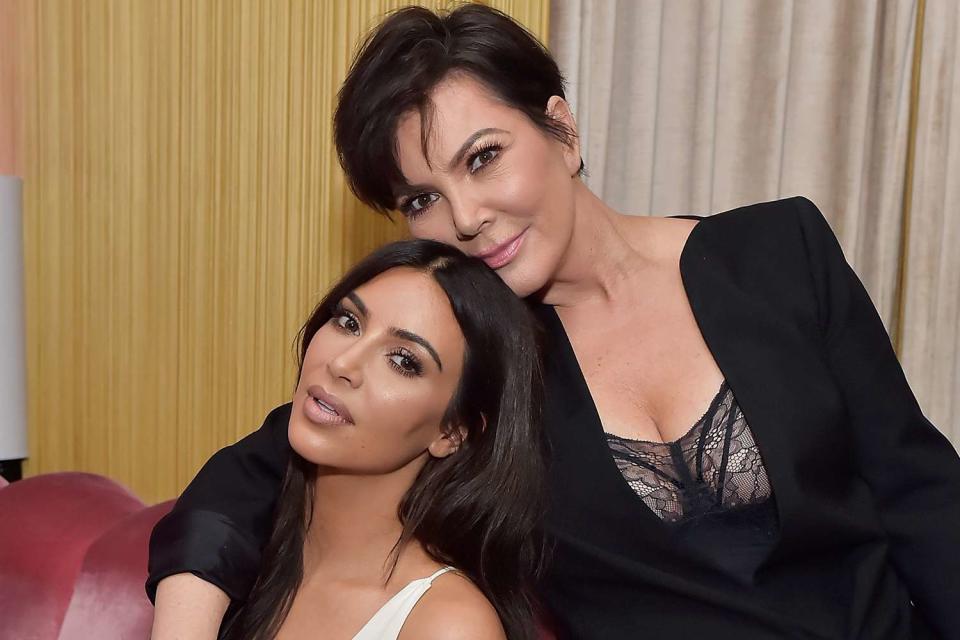 Stefanie Keenan/Getty Images Kim Kardashian and Kris Jenner