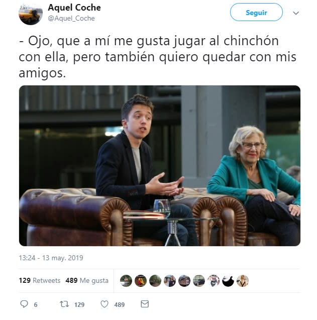 Los memes más divertidos de la unión de Carmena y Errejón para las elecciones del 26 de mayo