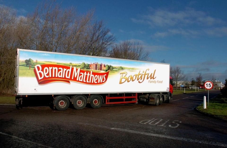 The owner of Bernard Matthews has spoken out about shortages (Chris Radburn/PA) (PA Archive)