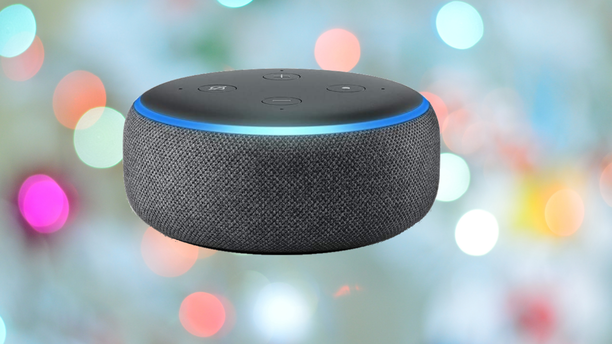 Music anywhere via Bluetooth? Alexa at your beck and call? At half price? Dot's the ticket! (Photo: Amazon)