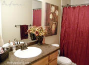 <body> <p>There weren't necessarily any serious design missteps in the bathroom at the <a rel="nofollow noopener" href=" http://www.thriftyandchic.com/2012/03/60-bathroom-makeover.html" target="_blank" data-ylk="slk:Thrifty and Chic;elm:context_link;itc:0;sec:content-canvas" class="link ">Thrifty and Chic</a> household—in fact, the room's accessories complemented the colors of the countertop and cabinets well enough to get by. But sometimes you just want to wow guests in the one room they are sure to visit.</p> <p><strong>Related: <a rel="nofollow noopener" href=" http://www.bobvila.com/slideshow/beyond-white-11-alternative-hues-to-color-your-bath-47465?bv=yahoo" target="_blank" data-ylk="slk:Beyond White—11 Alternative Hues to Color Your Bath;elm:context_link;itc:0;sec:content-canvas" class="link ">Beyond White—11 Alternative Hues to Color Your Bath</a> </strong> </p> </body>