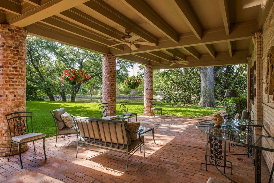 Shaded Backyard Patio