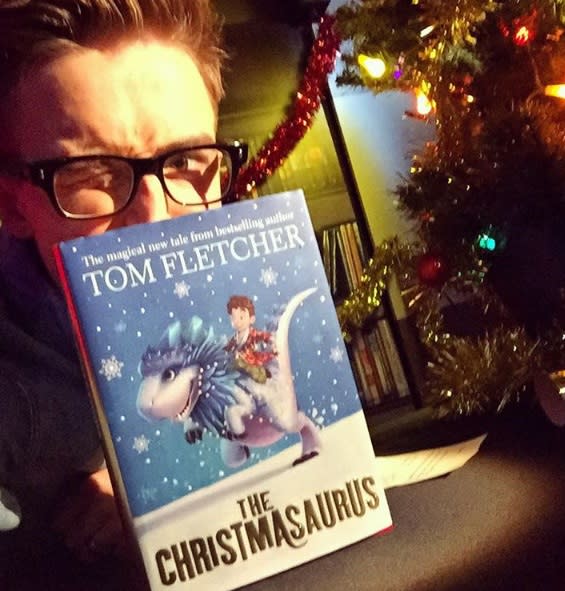 'The Christmasaurus' is Tom's first full-length novel