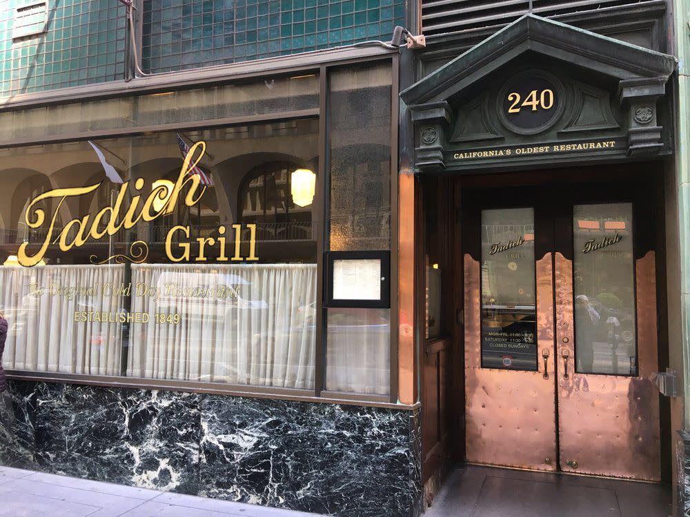 Tadich Grill in San Francisco, California