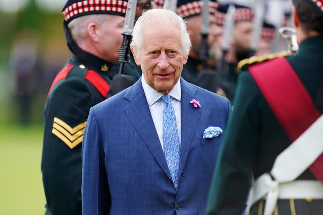 <p>Peter Summers/Getty</p> King Charles III