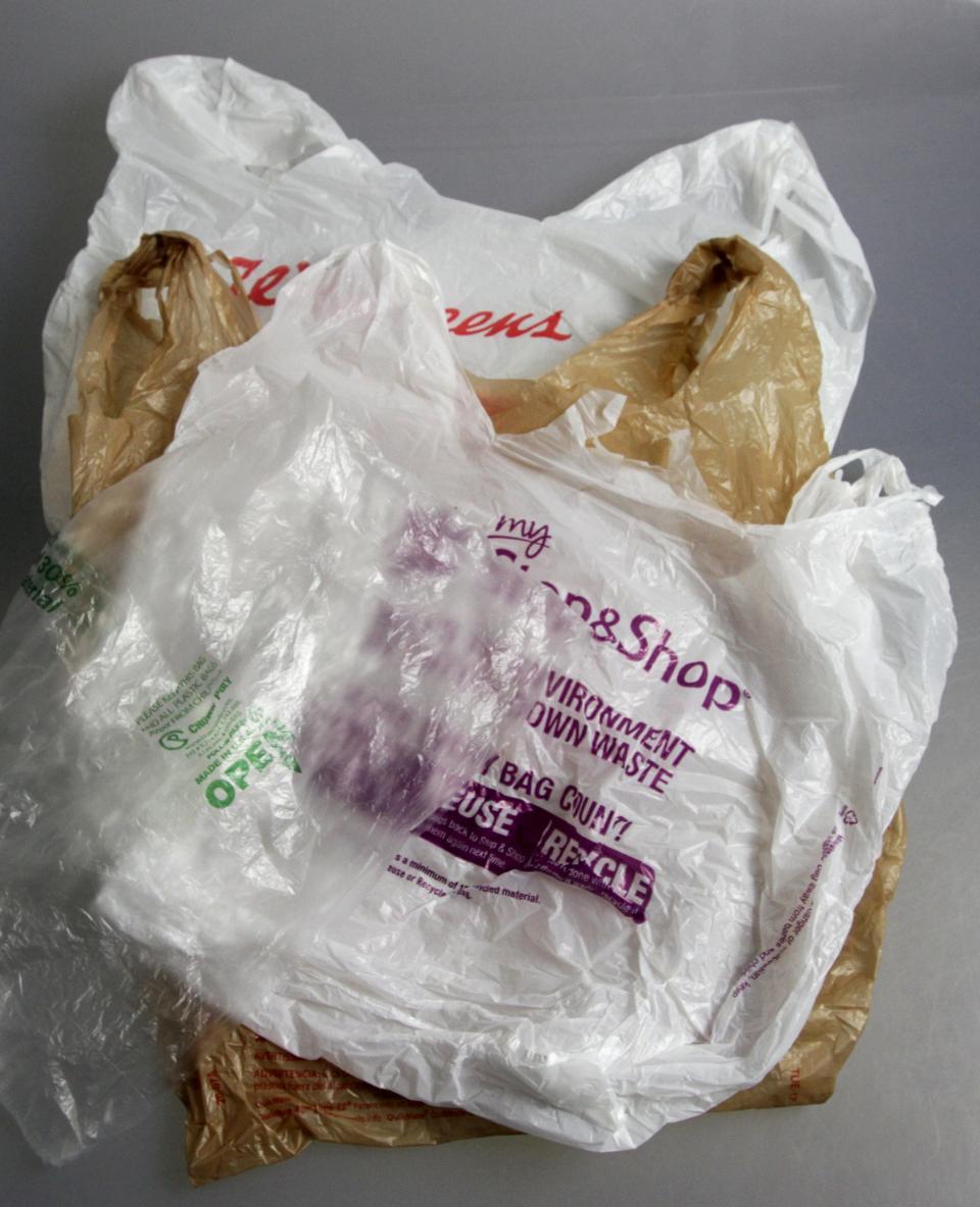 A ban on single-use plastic bags starts in 2024.