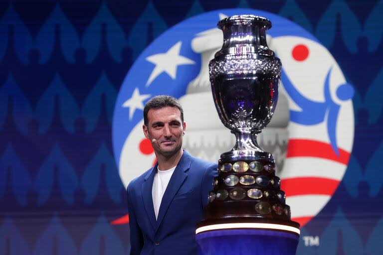 Lionel Scaloni prueba variantes y da lugar al recambio en la antesala de la Copa América 2024