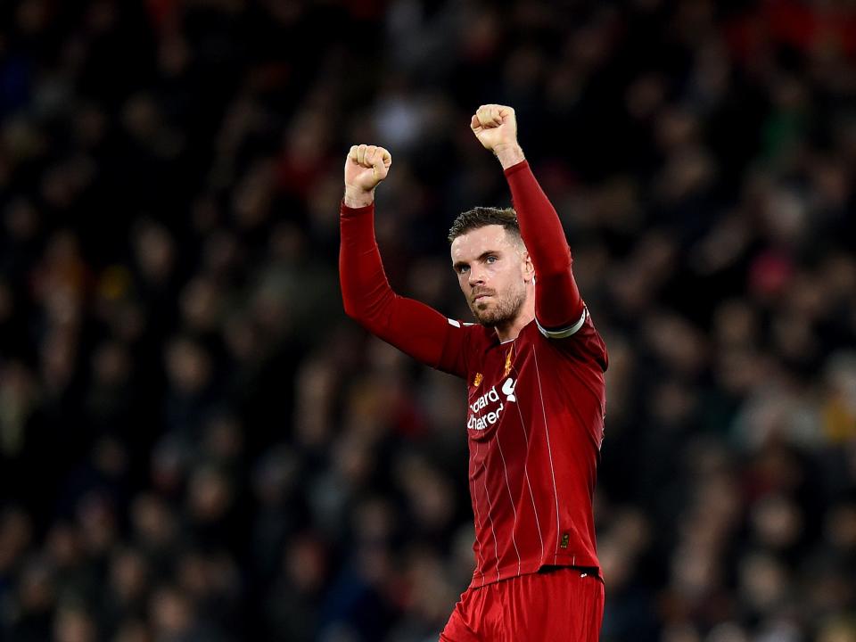 Liverpool captain Jordan Henderson was instrumental in setting up #PlayersTogether: Getty