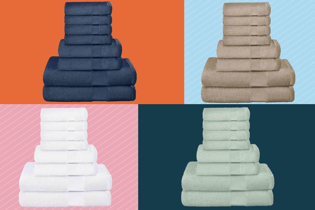 These 'Fluffy and Absorbent' Towels Are on Sale for Under $7 Apiece at