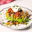 <p>Make sure you've got <a href="https://www.delish.com/uk/food-news/a32968326/how-to-ripen-avocados/" rel="nofollow noopener" target="_blank" data-ylk="slk:ripe avos;elm:context_link;itc:0;sec:content-canvas" class="link ">ripe avos</a> for these! Firm ones are much more difficult to stuff (and not as delicious to eat, obvs.) </p><p>Get the <a href="https://www.delish.com/uk/cooking/recipes/a35345953/burrito-avocados-recipe/" rel="nofollow noopener" target="_blank" data-ylk="slk:Burrito Avocados;elm:context_link;itc:0;sec:content-canvas" class="link ">Burrito Avocados</a> recipe.</p>