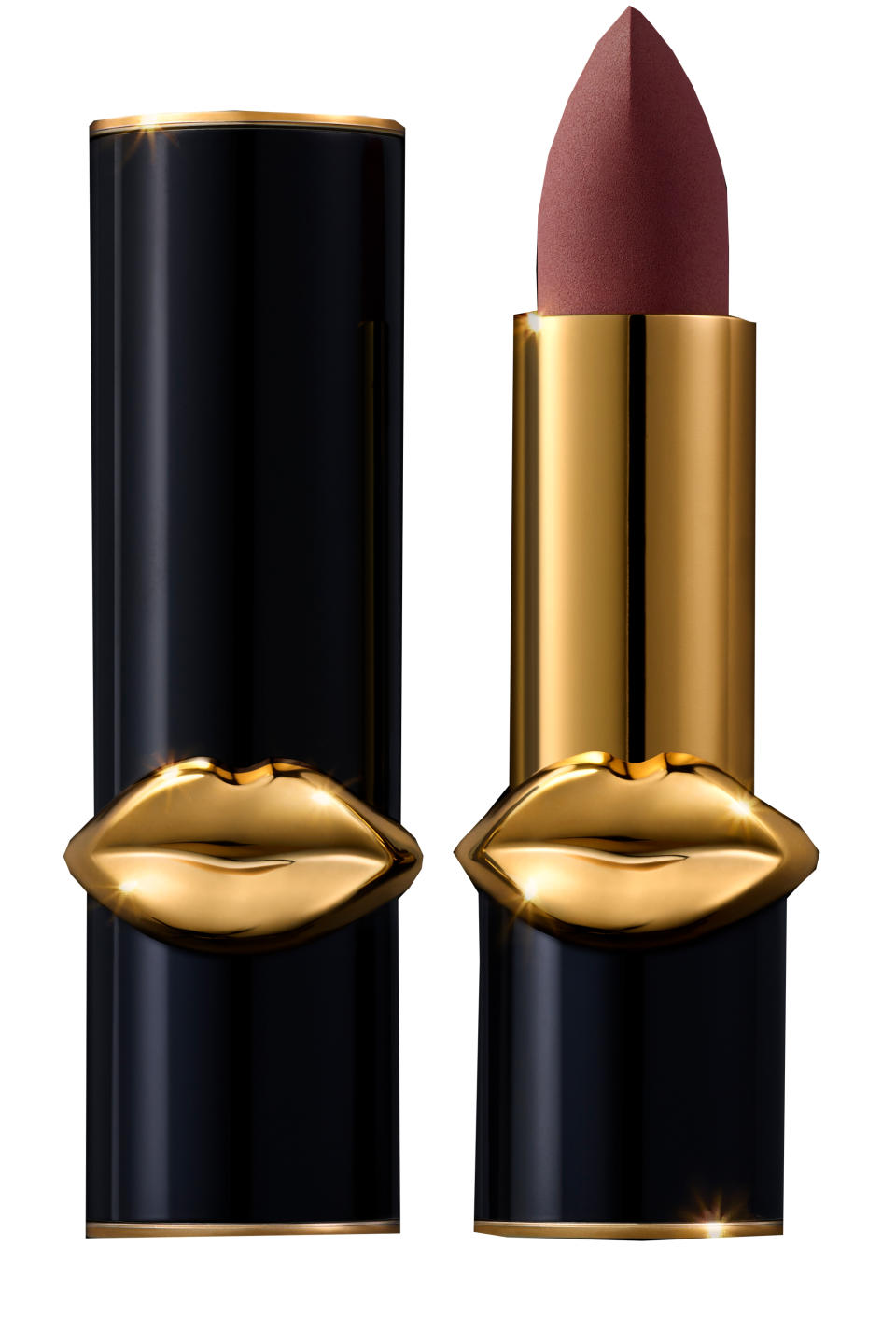 <p><strong>Pat McGrath Labs</strong> MatteTrance Lipstick in <em>Omni</em>, $38, sephora.com.</p><p><a rel="nofollow noopener" href="http://www.sephora.com/mattetrance-lipstick-P421813?skuId=1983923" target="_blank" data-ylk="slk:SHOP;elm:context_link;itc:0;sec:content-canvas" class="link ">SHOP</a><br></p>