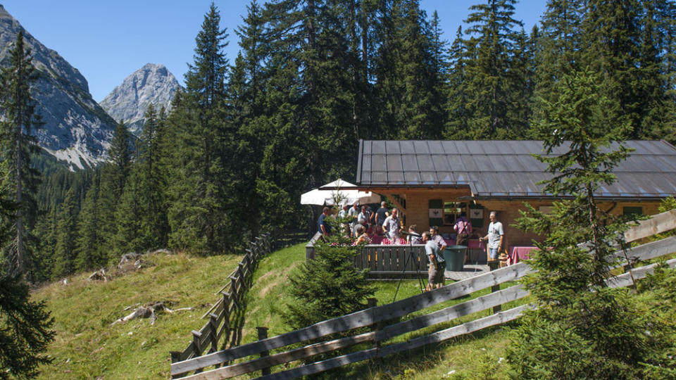 Im Jagdrevier gelegen: die Ganghofer-Hütte