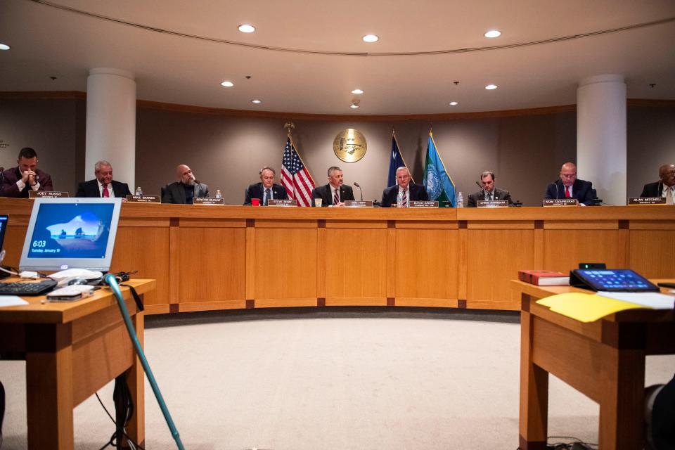 The Greenville County Council meets to elect county chair and vice chair on Tuesday, Jan. 10, 2023. 