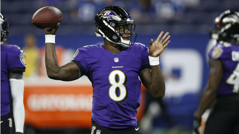 Lamar Jackson’s starting debut will likely come Sunday (Omnisport)